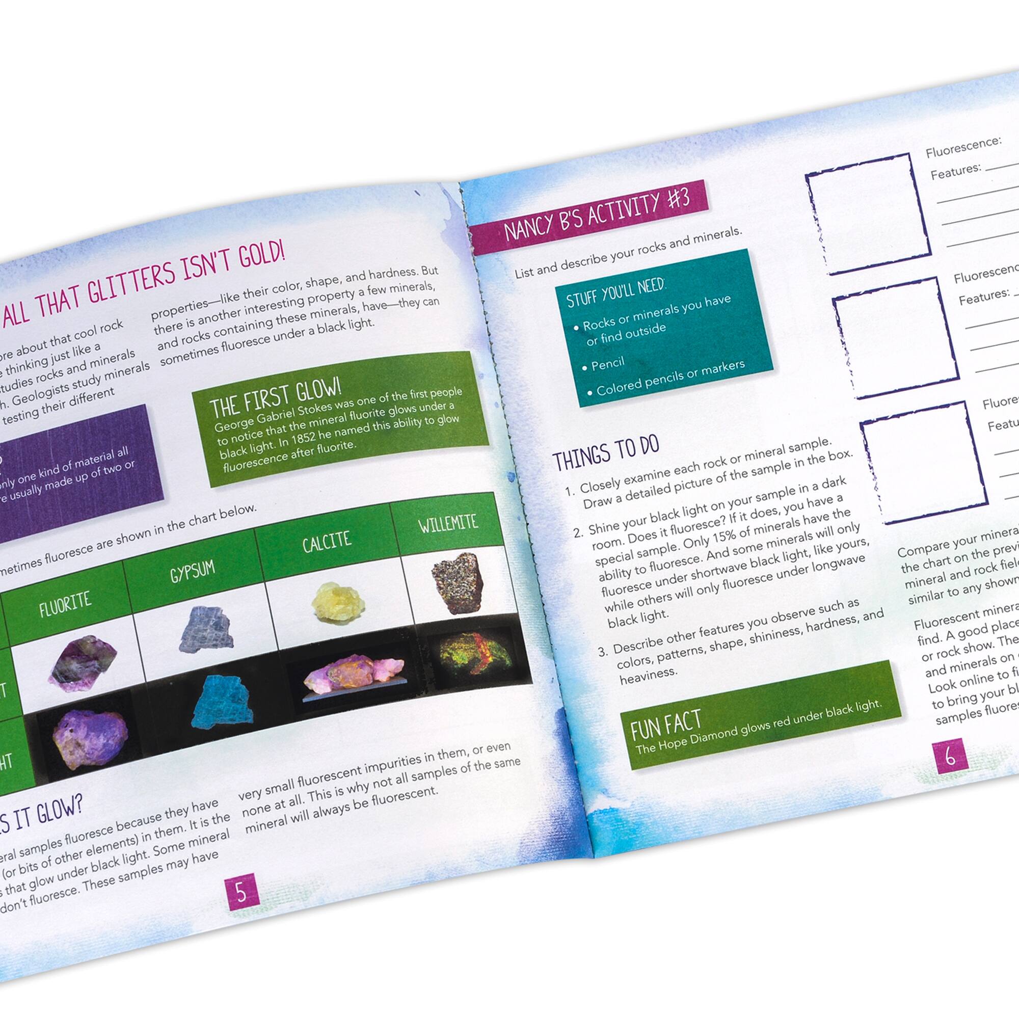 Educational Insights Nancy B's Science Club Black Light Illuminator